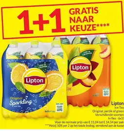 Intermarché Lipton Ice Tea aanbieding