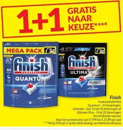 Intermarché Finish Vaatwastabletten aanbieding