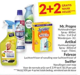 Intermarché Mr.Propre , Antikal , Febreze of Swiffer aanbieding