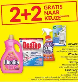 Intermarché Airwick , Woolite , DesTop of Cillit Bang aanbieding