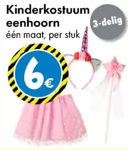 TEDi Kinderkostuum eenhoorn aanbieding