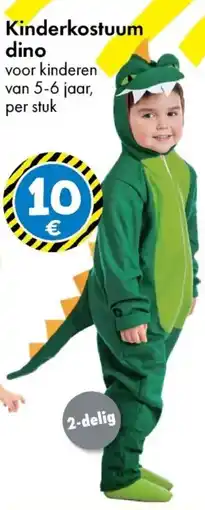 TEDi Kinderkostuum dino aanbieding