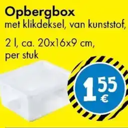 TEDi Opbergbox aanbieding