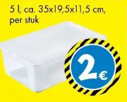 TEDi Opbergbox aanbieding