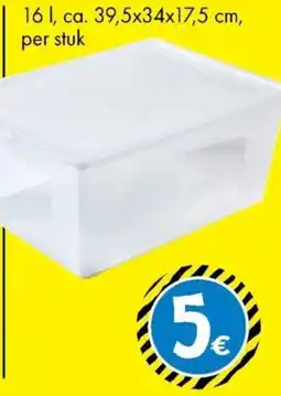 TEDi Opbergbox aanbieding