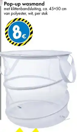 TEDi Pop-up wasmand aanbieding