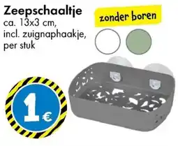 TEDi Zeepschaaltje aanbieding