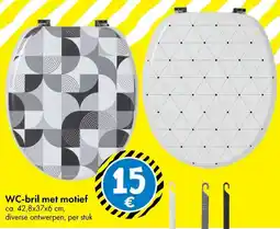 TEDi WC-bril met motief aanbieding