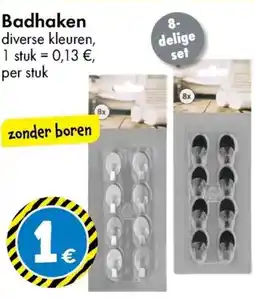 TEDi Badhaken aanbieding