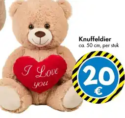TEDi Knuffeldier aanbieding