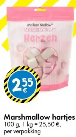 TEDi Marshmallow hartjes aanbieding