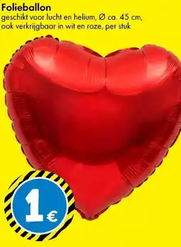 TEDi Folieballon aanbieding