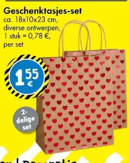 TEDi Geschenktasjes-set aanbieding