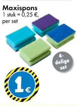 TEDi Maxispons aanbieding