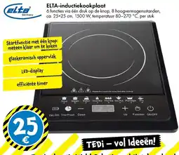 TEDi ELTA-inductiekookplaat aanbieding