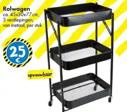 TEDi Rolwagen aanbieding