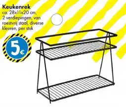 TEDi Keukenrek aanbieding