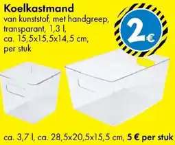 TEDi Koelkastmand aanbieding