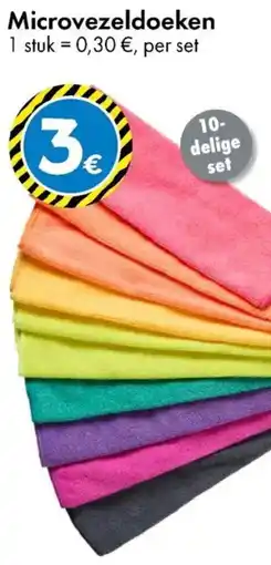 TEDi Microvezeldoeken aanbieding