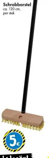 TEDi Schrobborstel aanbieding