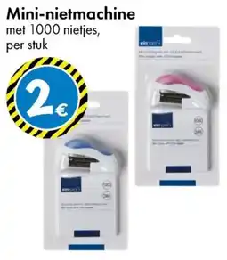 TEDi Mini-nietmachine aanbieding