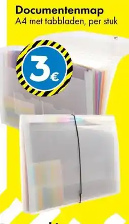 TEDi Documentenmap aanbieding