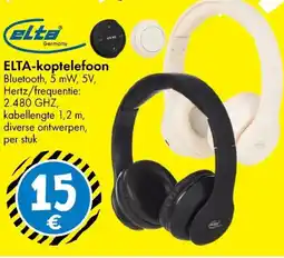 TEDi ELTA-koptelefoon aanbieding