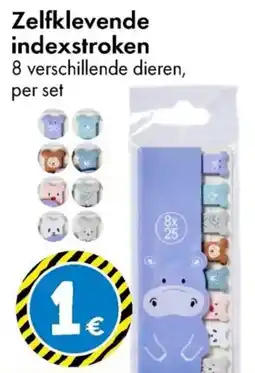 TEDi Zelfklevende indexstroken aanbieding