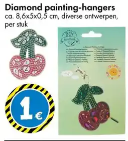 TEDi Diamond painting-hangers aanbieding