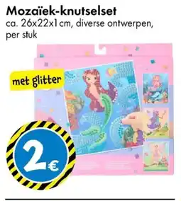 TEDi Mozaïek-knutselset aanbieding