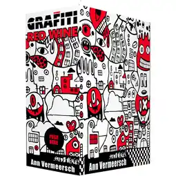 Albert Heijn Vermeersch Graffiti rood bib bel aanbieding