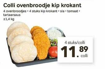 Bon Ap Colli Ovenbroodje Kip Krokant aanbieding