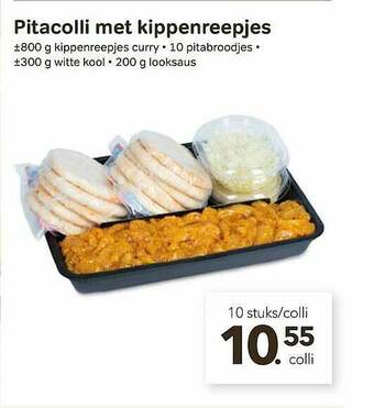 Bon Ap Pitacolli Met Kippenreepjes aanbieding