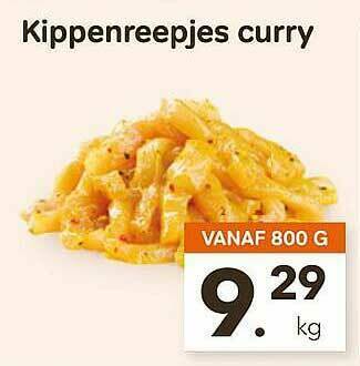 Bon Ap Kippenreepjes Curry aanbieding