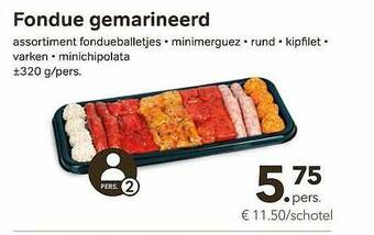 Bon Ap Fondue Gemarineerd aanbieding