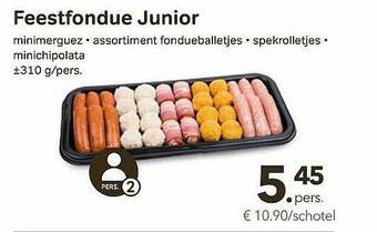 Bon Ap Feestfondue Junior aanbieding