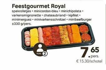 Bon Ap Feestgourmet Royal aanbieding