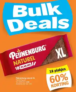 Albert Heijn Peijnenburg naturel XL aanbieding