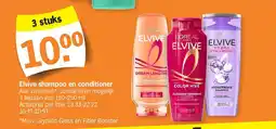 Albert Heijn Elvive shampoo en conditioner aanbieding