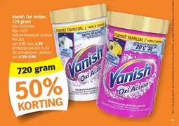 Albert Heijn Vanish Oxi Action 720 gram aanbieding