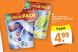 Albert Heijn Glorix PowerClean toiletblokken value-pack aanbieding