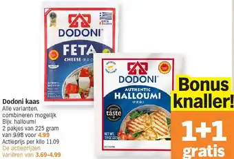 Albert Heijn Dodoni kaas aanbieding