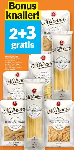 Albert Heijn Alle Molisana aanbieding