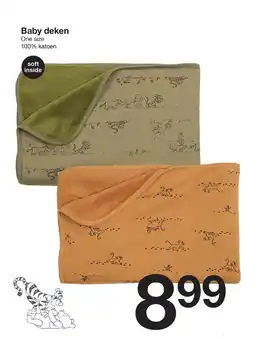 Zeeman Baby deken aanbieding