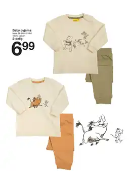 Zeeman Baby pyjama aanbieding