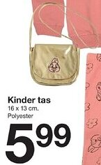 Zeeman Kinder tas aanbieding