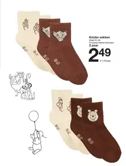 Zeeman Kinder sokken aanbieding