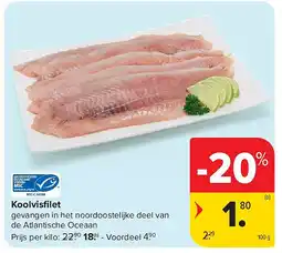Carrefour Koolvisfi let aanbieding