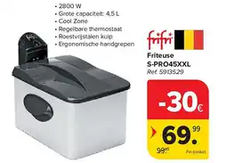 Carrefour Friteuse S-PRO45XXL aanbieding