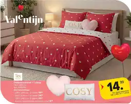 Carrefour Dekbedovertrek + 1 sloop aanbieding